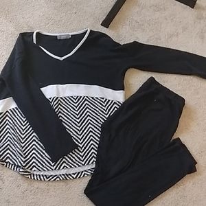 Sweater and leggings